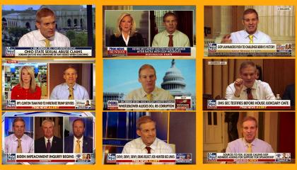 Jim Jordan appearing on Fox News over the years