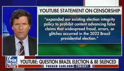 Tucker Carlson questions Brazil’s election results